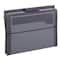 Smead® Cascading Wall Organizer, Gray with 6 Bright Pockets